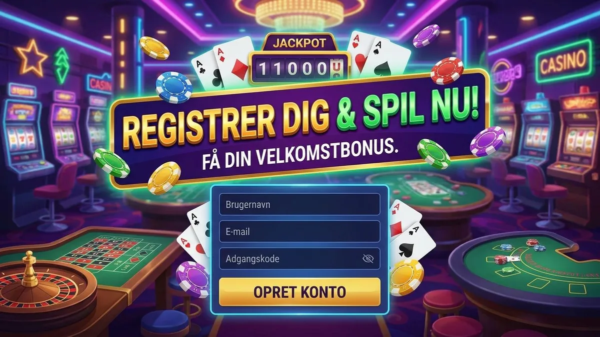Tilmelding med bonus